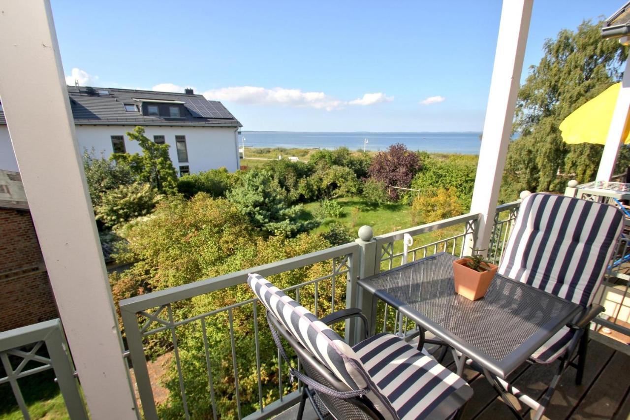 Strandvilla Boeck Fewo 13 Strandnah, Balkon, Meerblick Glowe Exterior foto