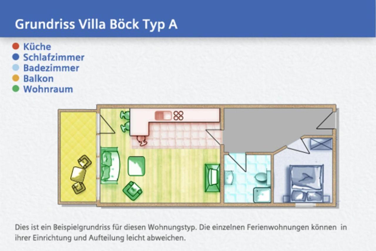 Strandvilla Boeck Fewo 13 Strandnah, Balkon, Meerblick Glowe Exterior foto